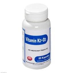 Abbildung: Vitamin K2 + D3 Berco Kapseln Kapseln, 60 St PZN 09784575
