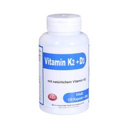 Abbildung: Vitamin K2 + D3 Berco Kapseln Kapseln, 120 St PZN 09784598