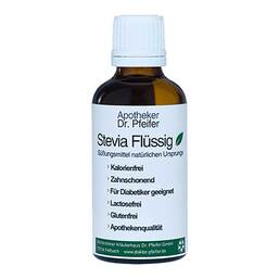 Abbildung: Stevia Dr. Pfeifer Flüssig 50 ml, Flüssigkeit PZN 09784859