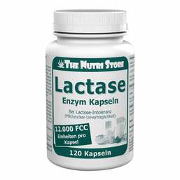 Abbildung: Lactase 12000 FCC Enzym Kapseln 120 St, Kapseln PZN 09886376