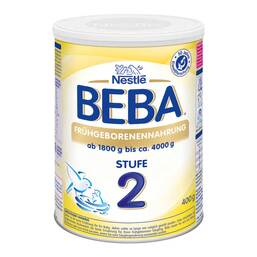 Abbildung: Nestle Beba Frühgeborenen Nahrung Stufe 2 Pulver, 400 g PZN 09893413