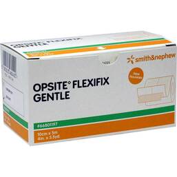 Abbildung: Opsite Flexifix gentle 10 cm x 5 m Verband 1 St, Verband PZN 09897144