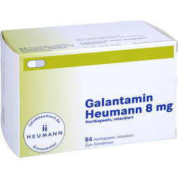 Abbildung: Galantamin Heumann 8 mg Hartkapseln retardiert 84 St, Retard-Kapseln PZN 09901590