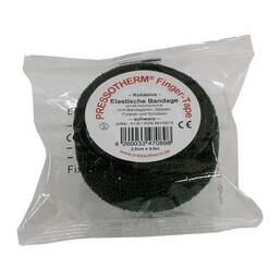 Abbildung: Pressotherm Finger-Tape schwarz 1 St, Verband PZN 09916976