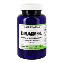 Abbildung: Konjakmehl 600 mg GPH Kapseln Kapseln, 180 St PZN 09918337