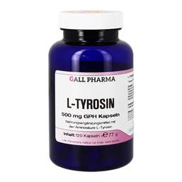 Abbildung: L-Tyrosin 500 mg GPH Kapseln Kapseln, 120 St PZN 09918892