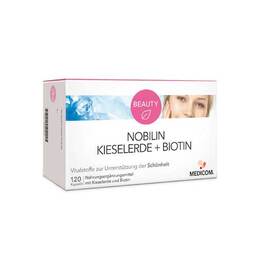 Abbildung: Nobilin Kieselerde+Biotin Kapseln Kapseln, 120 St PZN 09924869
