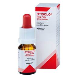 Abbildung: OTIDOLO® spag. Peka Ohrentropfen 10 ml, Tropfen PZN 09931579