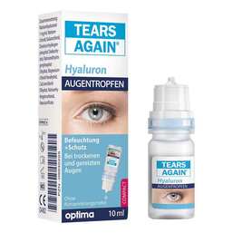 Abbildung: TEARS AGAIN® Hyaluron Augentropfen 10 ml, Augentropfen PZN 09932225