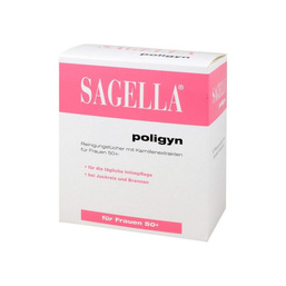 Abbildung: Sagella poligyn Reinigungstücher für die Intimpflege Tücher, 10 St PZN 09932567
