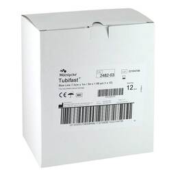 Abbildung: Tubifast 2-Way-Stretch 7,5cmx1m blau Schlauchv. 12 St, Verband PZN 09932797