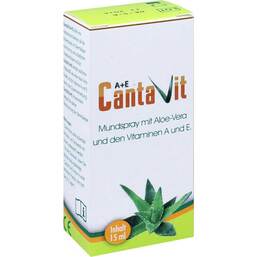 Abbildung: Cantavit A + E Dosieraerosol 15 ml, Dosieraerosol PZN 09933207