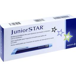 Abbildung: Juniorstar Injektionsgerät blau 1 St PZN 09937458