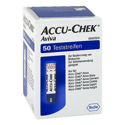 Abbildung: Accu Chek Aviva Teststreifen Plasma II 50 St, Teststreifen PZN 09938133