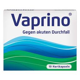 Abbildung: Vaprino 100 mg Kapseln Hartkapseln, 10 St PZN 09938328