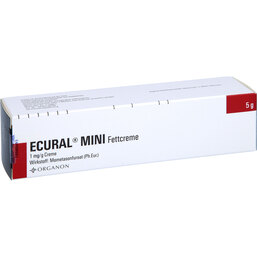 Abbildung: Ecural Mini Fettcreme 1 mg / g Creme 5 g, Creme PZN 09942620