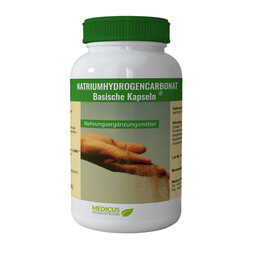 Abbildung: Natriumhydrogencarbonat basische Kapseln 90 St, Kapseln PZN 09946279