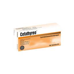Abbildung: Cefathyreo Tabletten 100 St, Tabletten PZN 10004772
