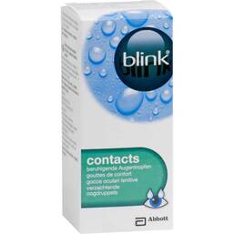 Abbildung: Blink contacts beruhigende Augentropfen 10 ml, Augentropfen PZN 10010956