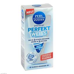 Abbildung: Perlweiss Perfekt Weiss Zahncreme Zahncreme, 50 ml PZN 10013682