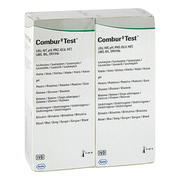 Abbildung: Combur 9 Test Teststreifen 100 St, Teststreifen PZN 10018679
