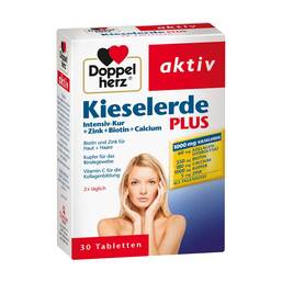 Abbildung: Doppelherz Kieselerde Plus Intensivkur+Zink+Biotin+Calcium Tabletten Tabletten, 30 St PZN 10021753