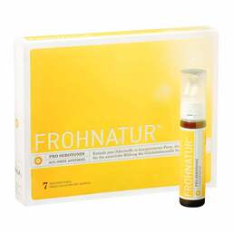 Abbildung: Frohnatur Pro Serotonin Trinkfläschchen mit Kapseln 7 St, Trinkampullen PZN 10021888