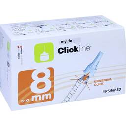 Abbildung: Mylife Clickfine Pen-Nadeln 8 mm 100 St, Kanüle PZN 10022741