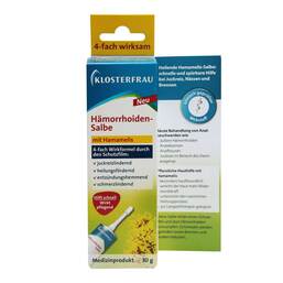 Abbildung: KLOSTERFRAU Hämorrhoiden-Salbe Salbe, 30 g PZN 10027158