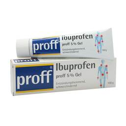 Abbildung: Ibuprofen proff 5% Gel Gel, 100 g PZN 10042092