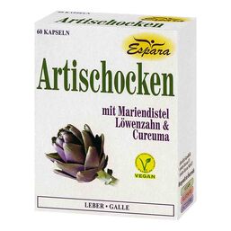 Abbildung: Artischocken Kapseln Kapseln, 60 St PZN 10042502