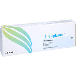 Abbildung: Nexplanon Implantat 1 St, Implantat PZN 10044748