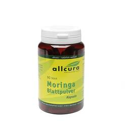 Abbildung: Moringa Blattpulver Kapseln Kapseln, 90 St PZN 10054675