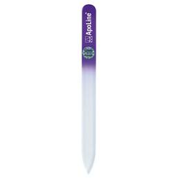 Abbildung: Apoline Nagelfeile Glas 14 cm lila 1 St PZN 10055367