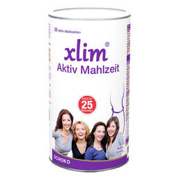 Abbildung: Xlim Aktiv-Mahlzeit Schoko Pulver Pulver, 500 g PZN 10056303