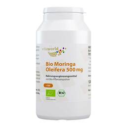 Abbildung: Moringa Oleifera 500 mg Kapseln Kapseln, 120 St PZN 10056935