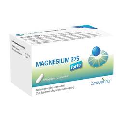 Abbildung: Magnesium 375 forte Kapseln 60 St, Kapseln PZN 10057857