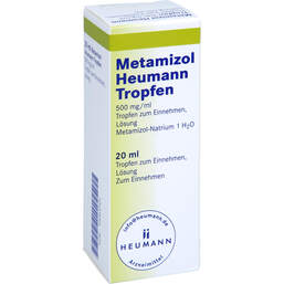 Abbildung: Metamizol Heumann Tropfen 500 mg / ml 20 ml, Tropfen PZN 10065101