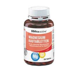 Abbildung: Sovita active Magnesium Kautabletten 200 St, Kautabletten PZN 10065667
