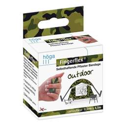 Abbildung: Fingerflex Binde 2,5cmx4,5m Camouflage 1 St, Pflaster PZN 10066626