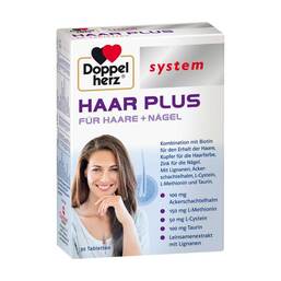 Abbildung: Doppelherz system Haar Plus Tabletten Tabletten, 30 St PZN 10067548