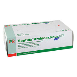 Abbildung: Sentina Ambidextrous Nitrile U-Hands.unsteril Größe S 200 St, Handschuhe PZN 10071745