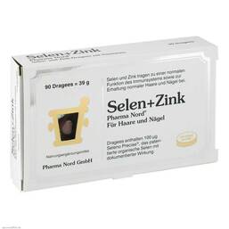 Abbildung: Selen + Zink Pharma Nord Dragees 90 St, Dragees PZN 10074382