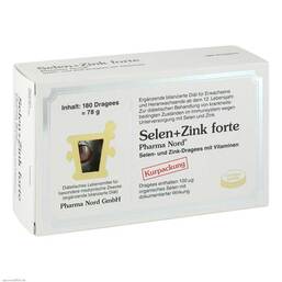 Abbildung: Selen + Zink Pharma Nord Dragees Dragees, 180 St PZN 10074399