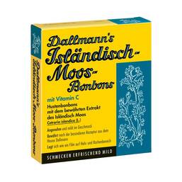 Abbildung: Dallmann`s Isländisch Moos-Bonbons Bonbons, 20 St PZN 10090033