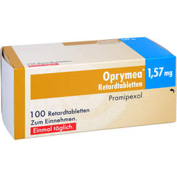 Abbildung: Oprymea 1,57 mg Retardtabletten 100 St, Retard-Tabletten PZN 10090642