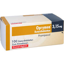 Abbildung: Oprymea 3,15 mg Retardtabletten 100 St, Retard-Tabletten PZN 10090702