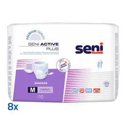 Abbildung: Seni Active Plus medium 8X10 St PZN 10092693
