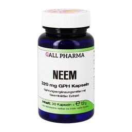 Abbildung: Neem 320 mg GPH Kapseln Kapseln, 30 St PZN 10098000