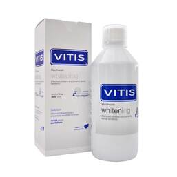 Abbildung: Vitis whitening Mundspülung 500 ml, Mundwasser PZN 10099206